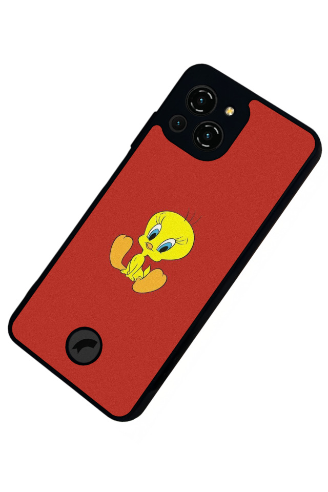 Reeder S23 Pro Max Uyumlu tweety Tasarımlı Glossy Premium Kılıf