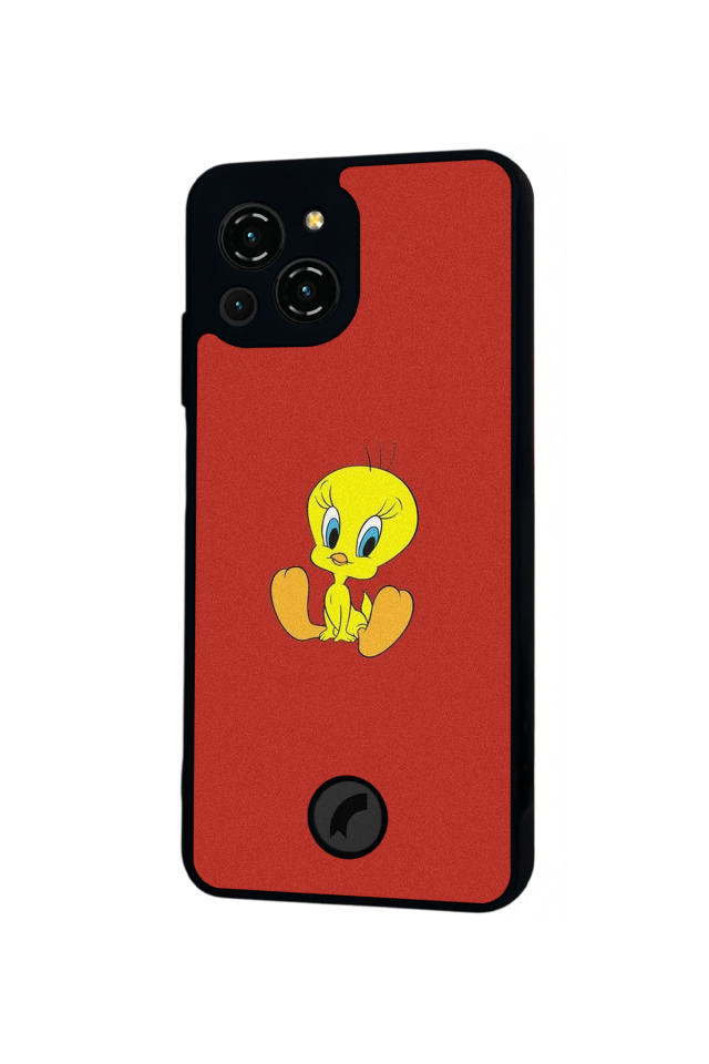 Reeder S23 Pro Max Uyumlu tweety Tasarımlı Glossy Premium Kılıf