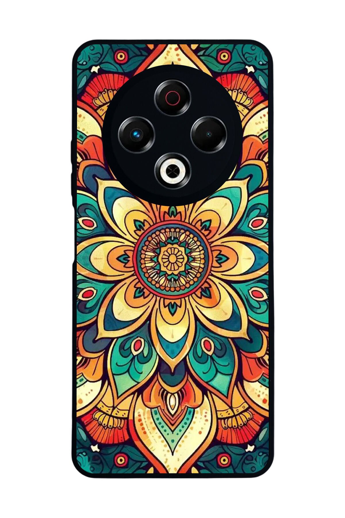 Tecno Spark 30 Uyumlu Mandala Tasarımlı Glossy Premium Kılıf