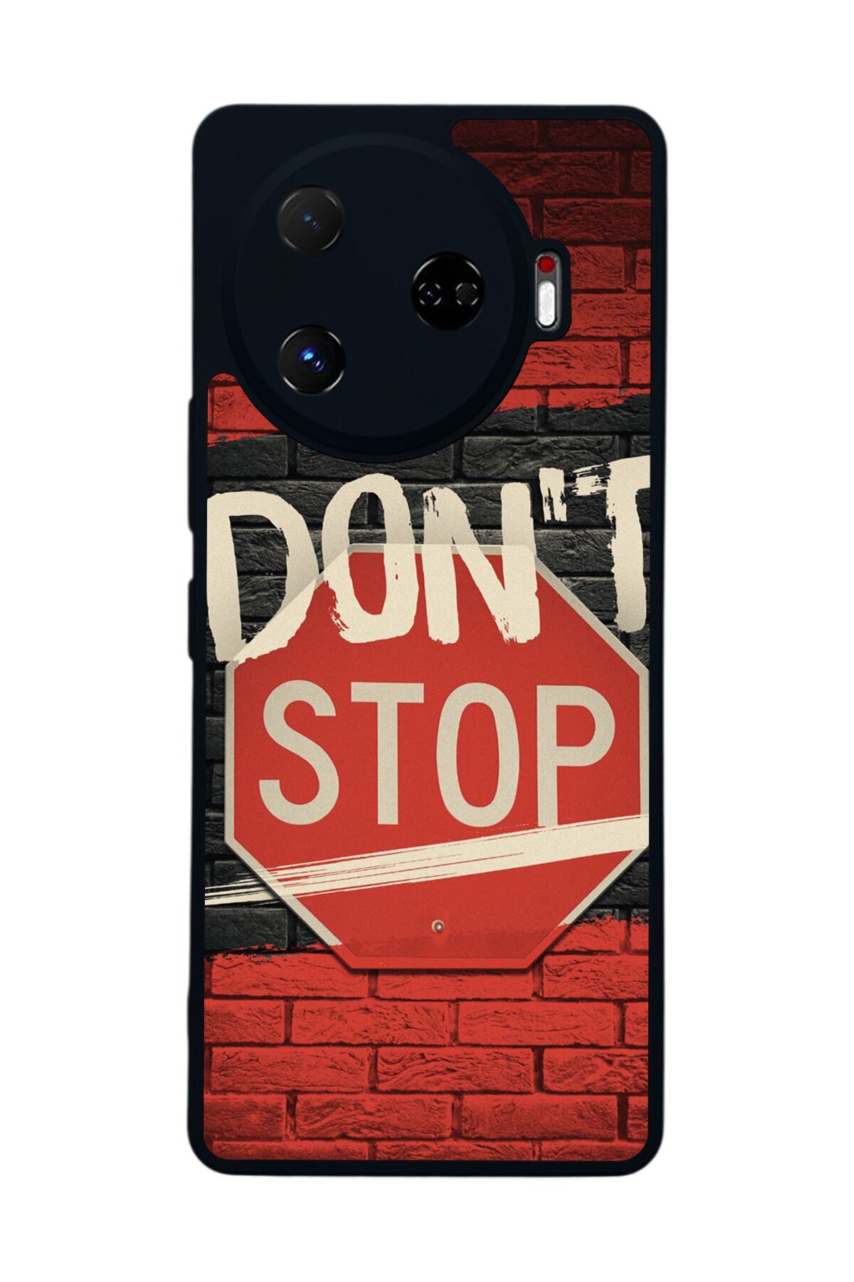 Tecno Camon 30 Pro Uyumlu Dont Stop Tasarımlı Glossy Premium Kılıf