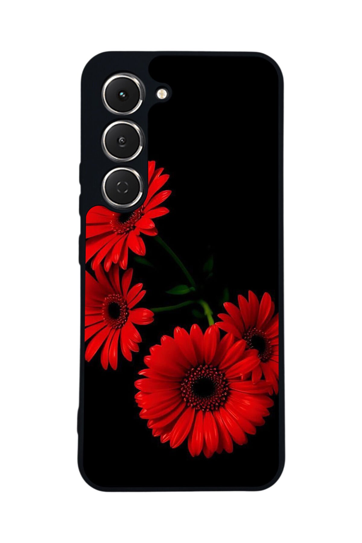 Tecno Spark 40 Pro Uyumlu Cicek Tasarımlı Glossy Premium Kılıf