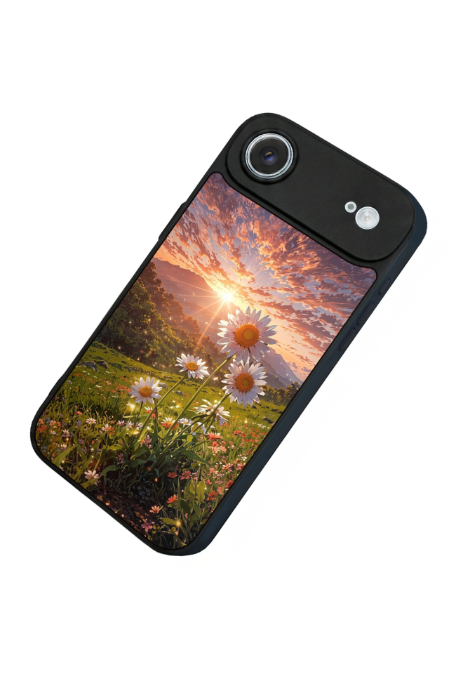 iPhone 17 Air Uyumlu Cicek Tasarımlı Glossy Premium Kılıf