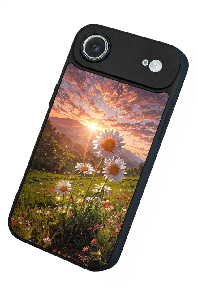 iPhone 17 Air Uyumlu Cicek Tasarımlı Glossy Premium Kılıf