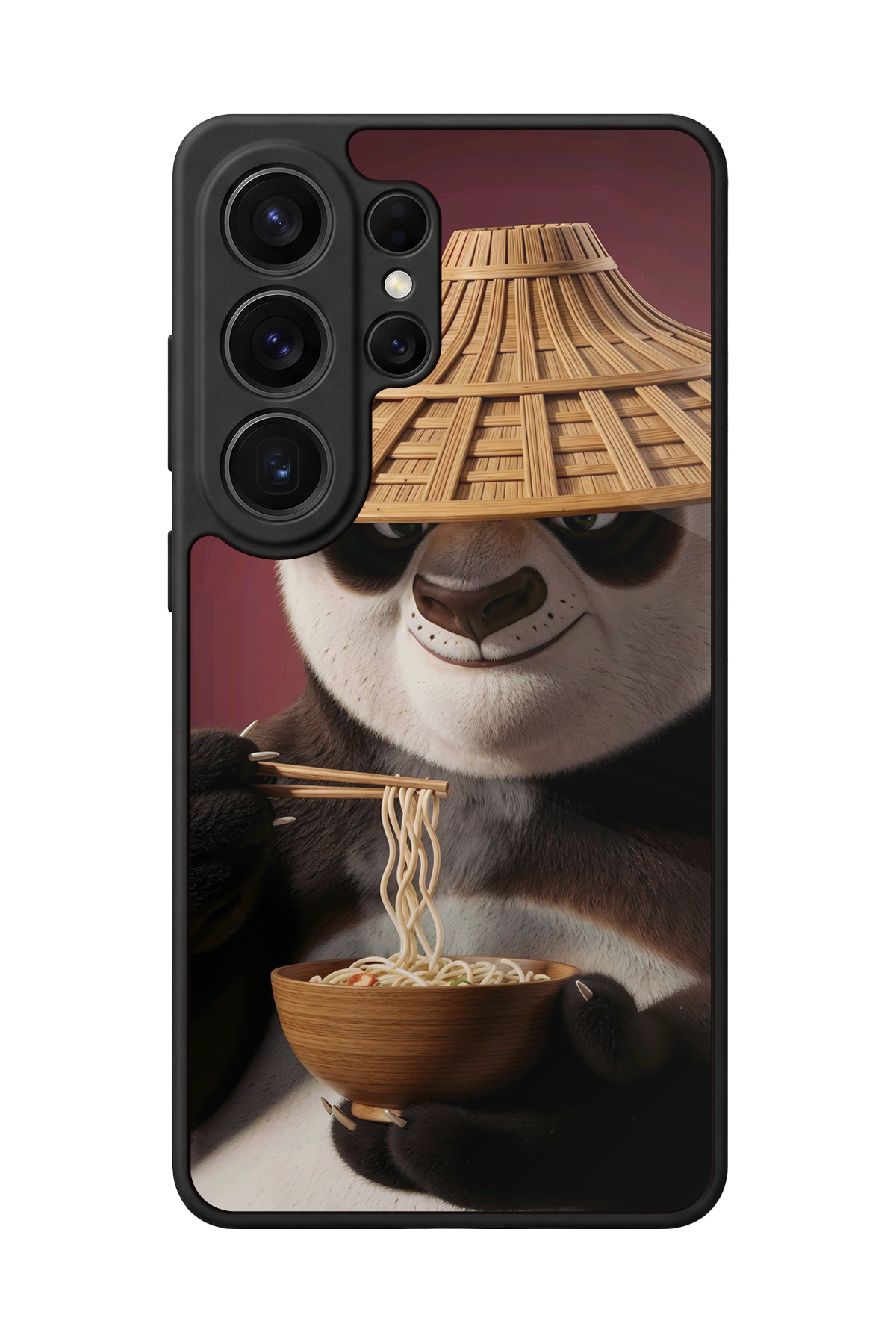 Samsung Galaxy S26 Ultra Uyumlu Kung Fu Panda Tasarımlı Glossy Premium Kılıf