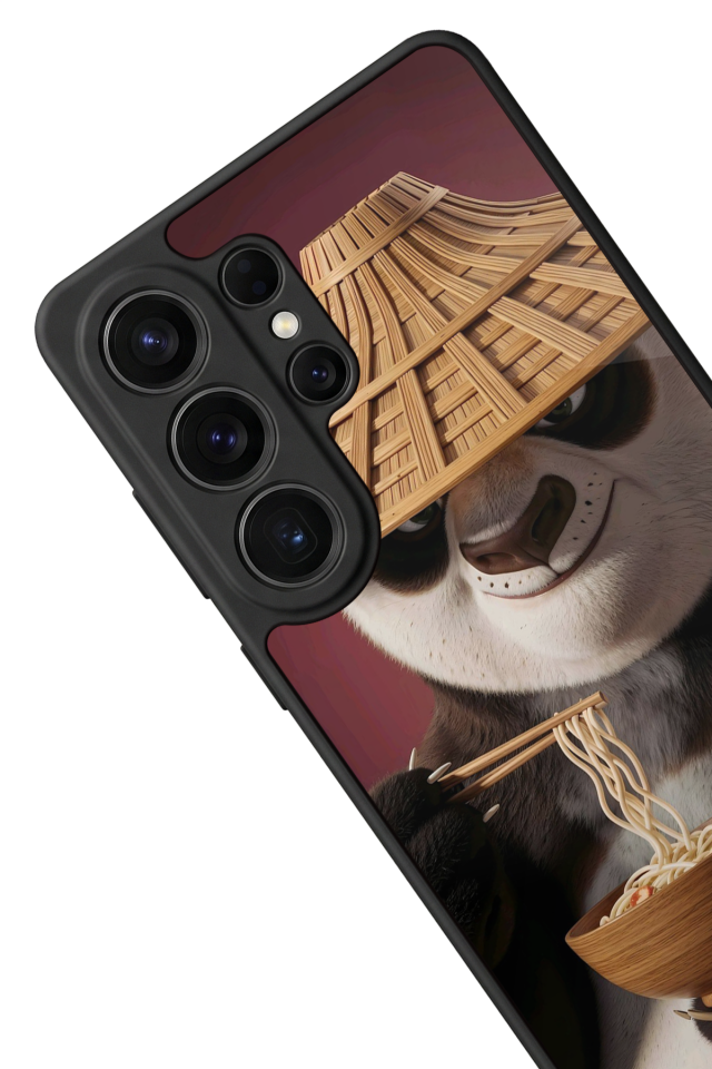 Samsung Galaxy S26 Ultra Uyumlu Kung Fu Panda Tasarımlı Glossy Premium Kılıf