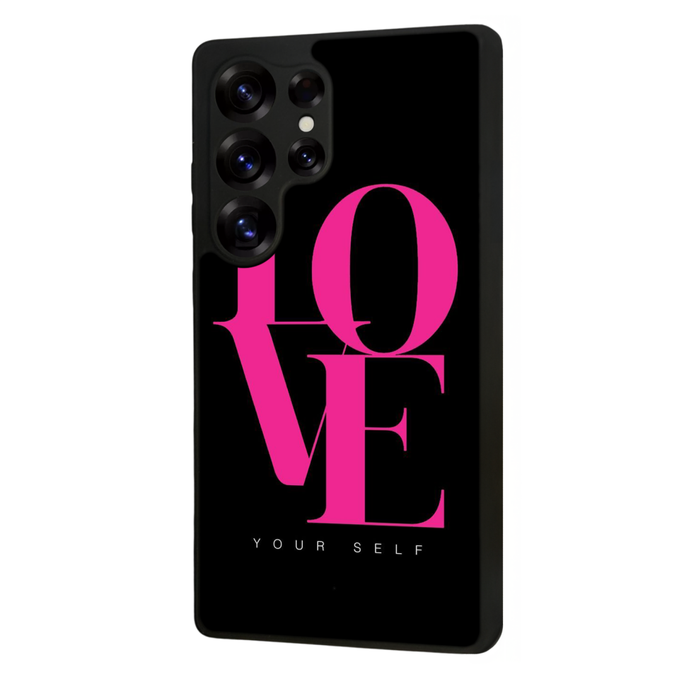 Samsung Galaxy S25 Ultra Uyumlu Love Tasarımlı Glossy Premium Kılıf