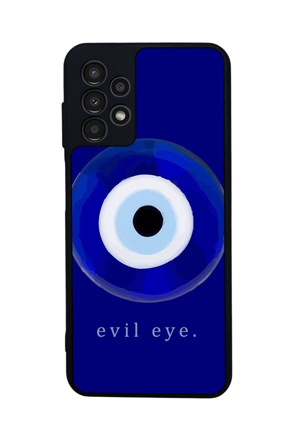 Samsung Galaxy A23 Uyumlu Nazar Tasarımlı Glossy Premium Kılıf