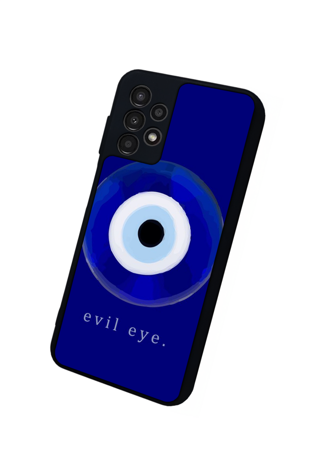 Samsung Galaxy A23 Uyumlu Nazar Tasarımlı Glossy Premium Kılıf