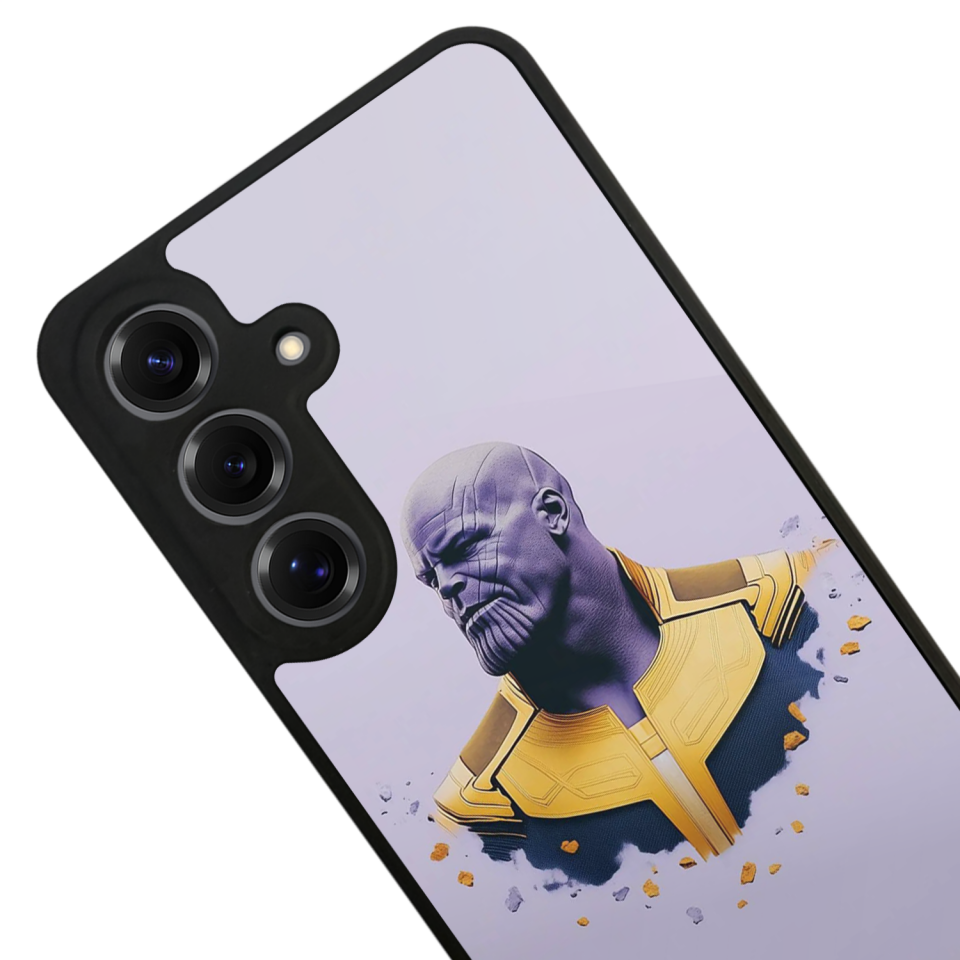 Samsung Galaxy S25 Uyumlu Thanos Tasarımlı Glossy Premium Kılıf