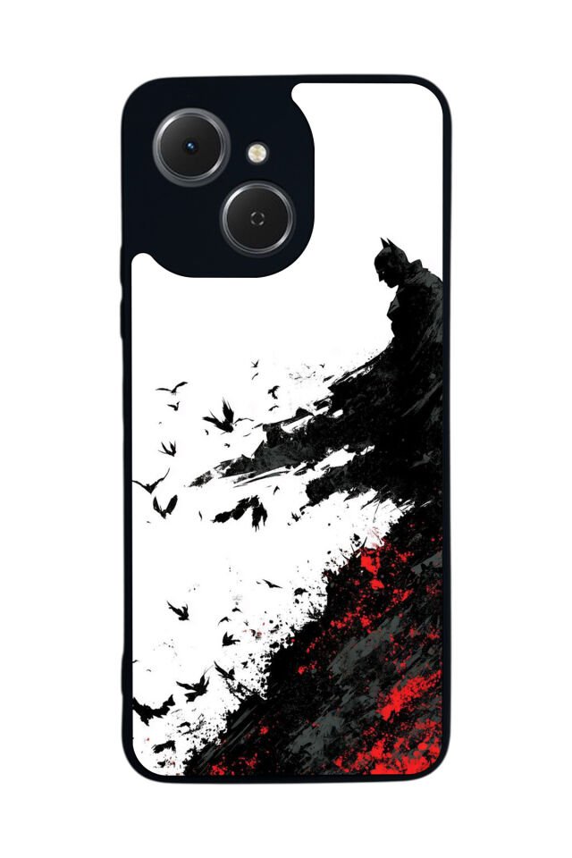 Tecno Spark 40C Uyumlu Batman Tasarımlı Glossy Premium Kılıf