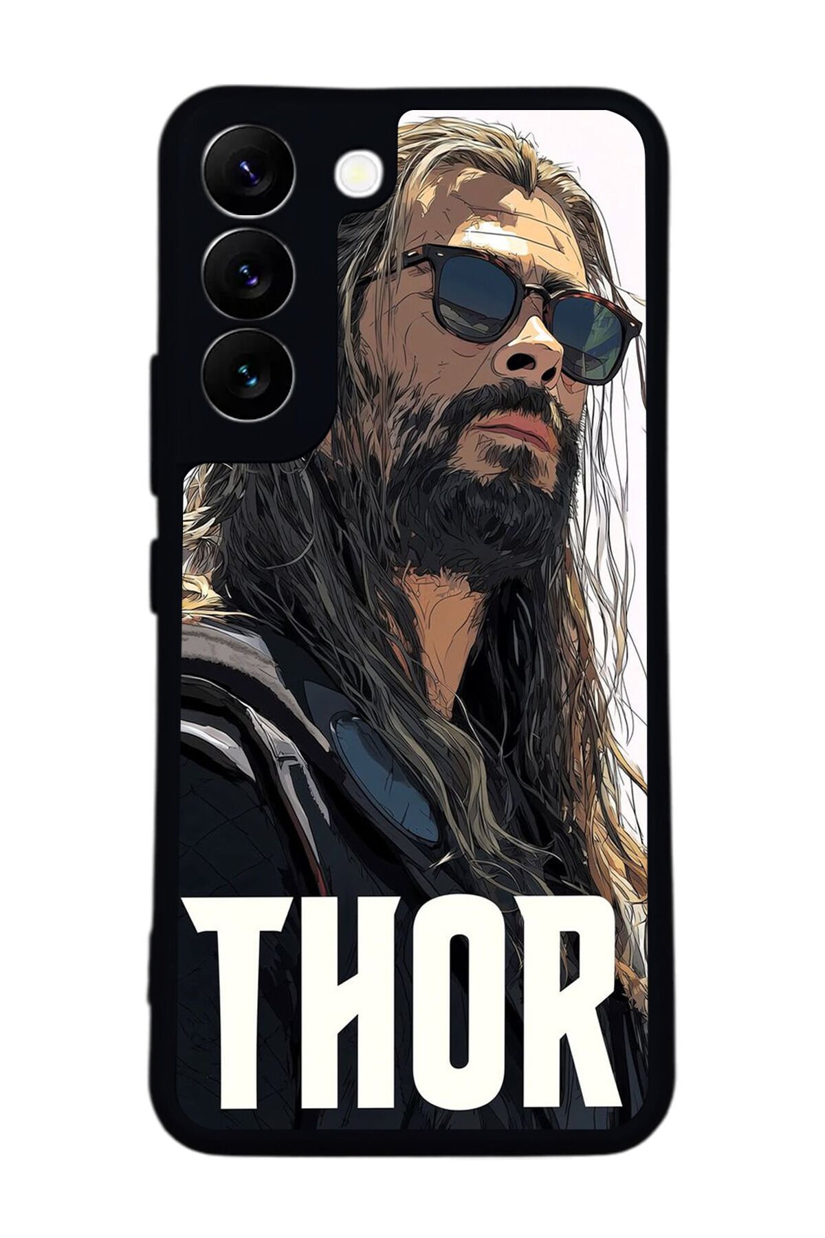 Samsung Galaxy S22 Uyumlu Thor Tasarımlı Glossy Premium Kılıf