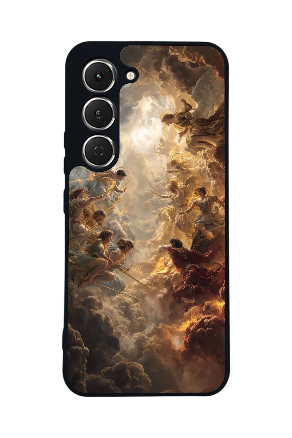 Tecno Spark 40 Pro Uyumlu Melek Tasarımlı Glossy Premium Kılıf