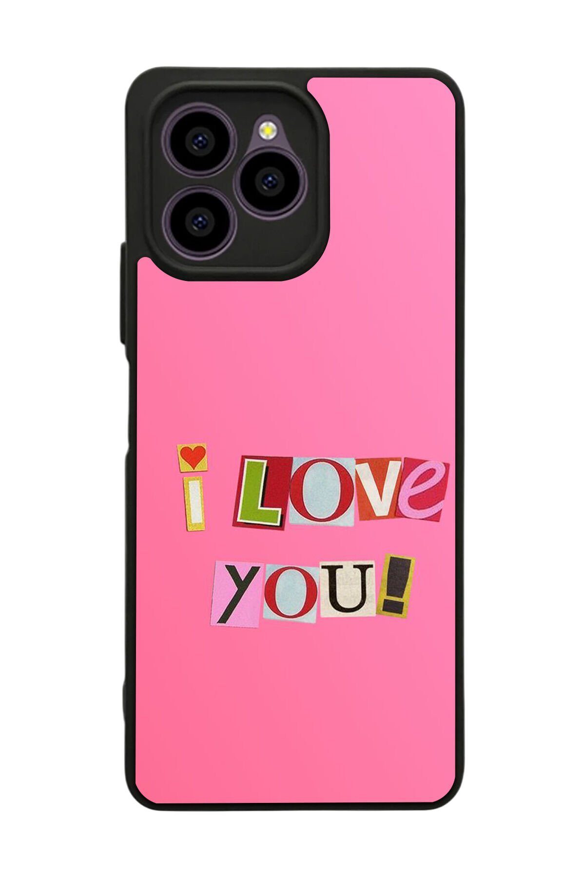 Omix X6 Uyumlu Kalp Love Tasarımlı Glossy Premium Kılıf