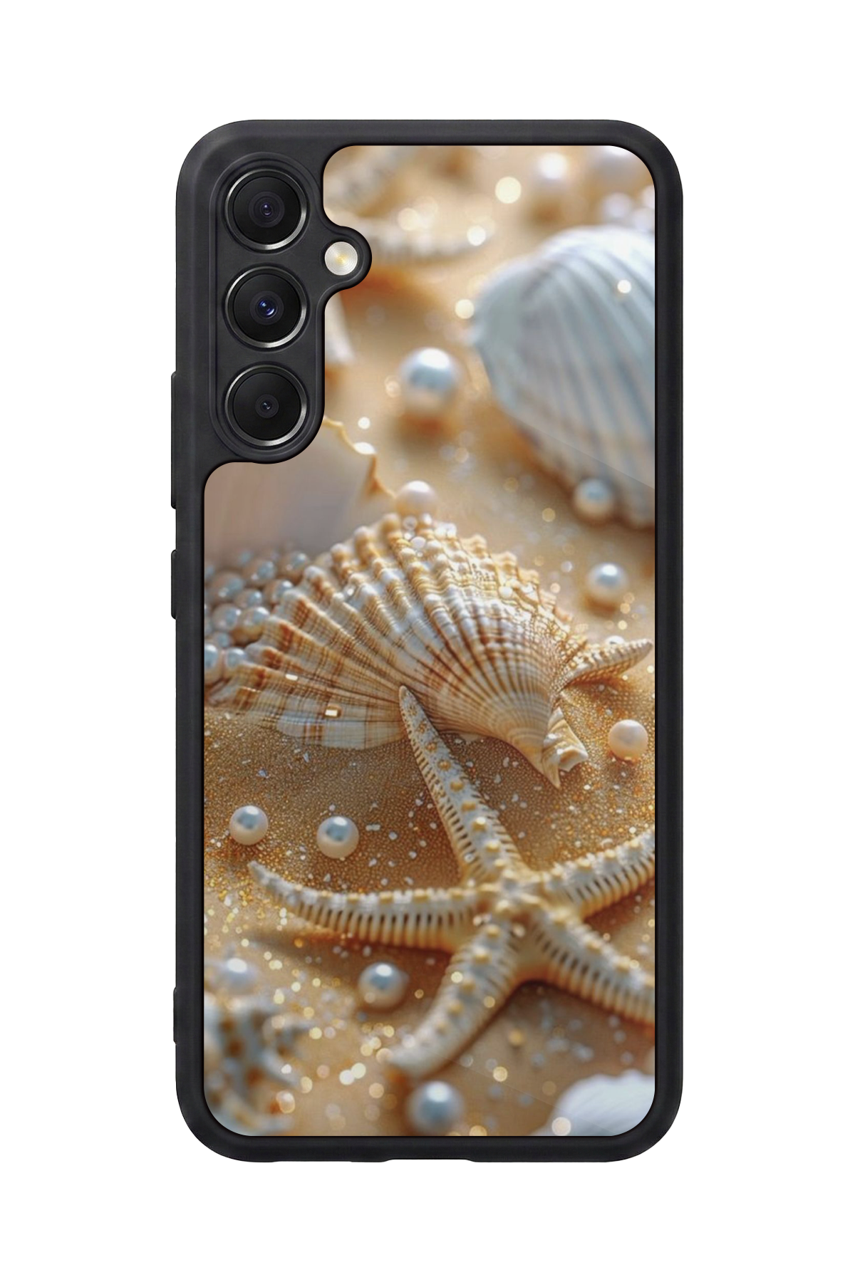 Samsung Galaxy A34 Uyumlu  İnci Tasarımlı Glossy Premium Kılıf
