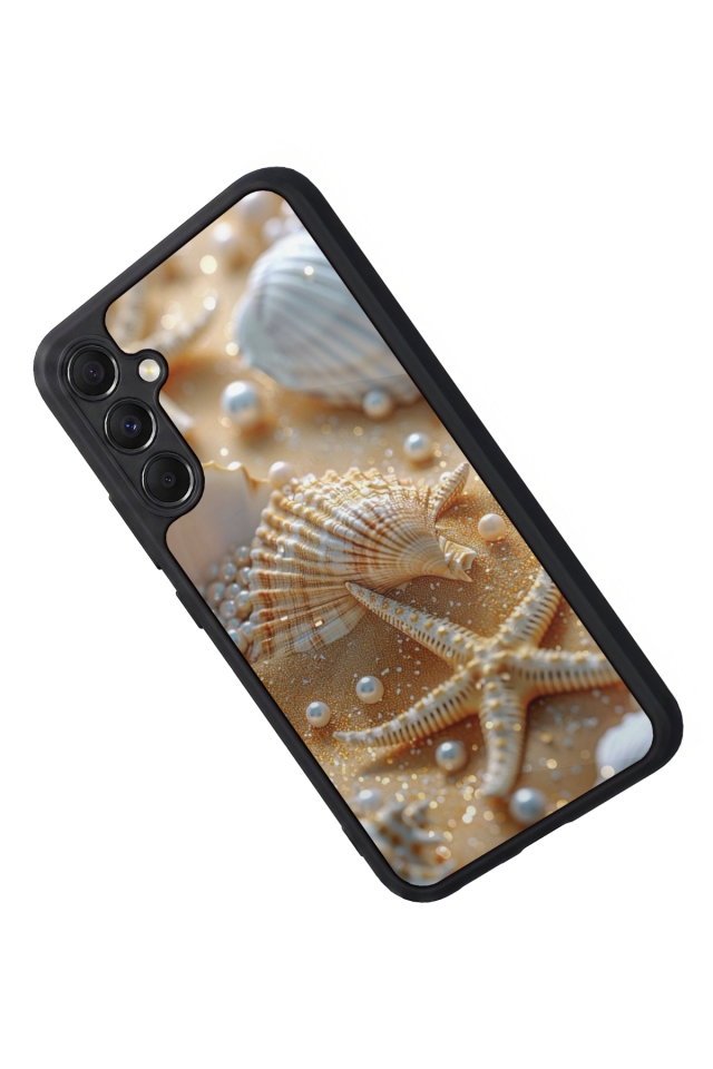 Samsung Galaxy A34 Uyumlu  İnci Tasarımlı Glossy Premium Kılıf