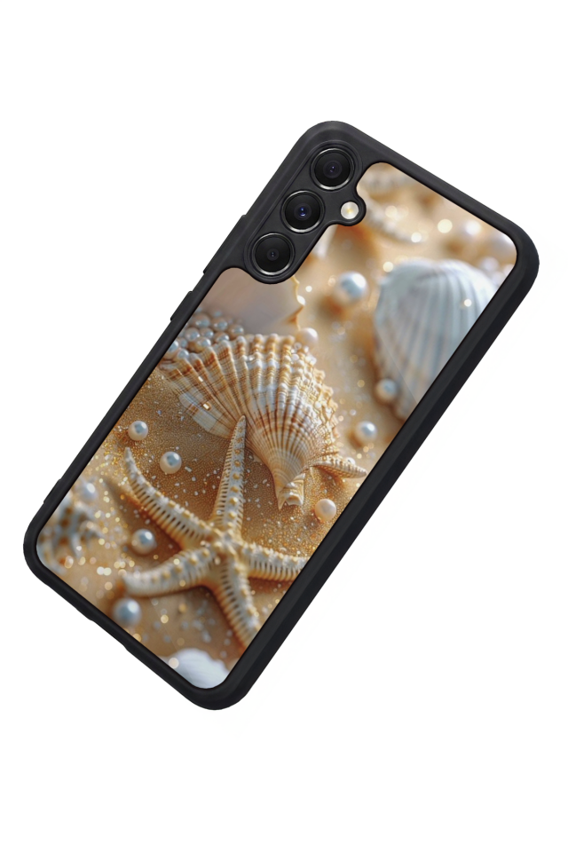 Samsung Galaxy A34 Uyumlu  İnci Tasarımlı Glossy Premium Kılıf