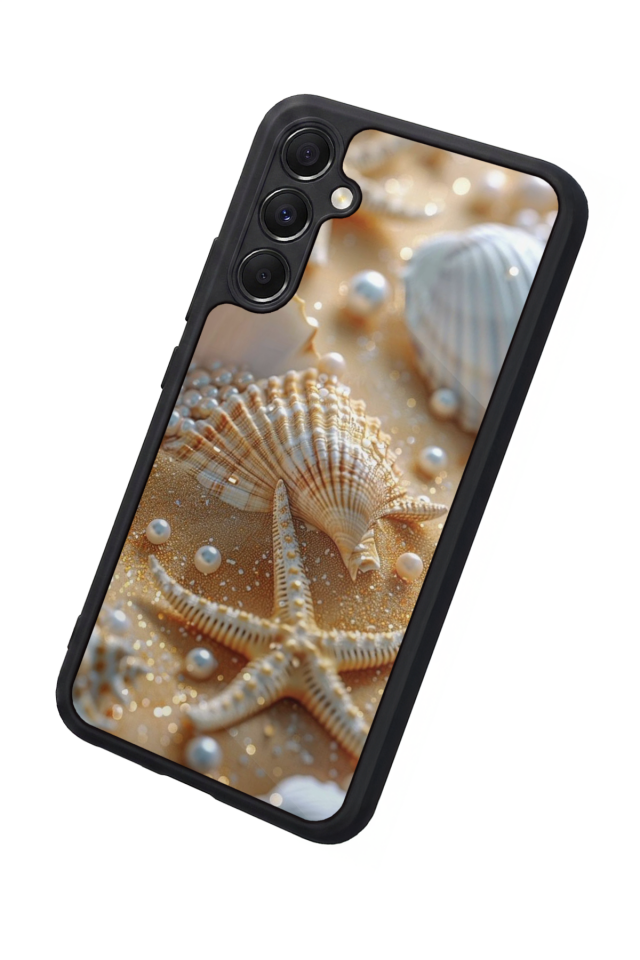 Samsung Galaxy A34 Uyumlu  İnci Tasarımlı Glossy Premium Kılıf