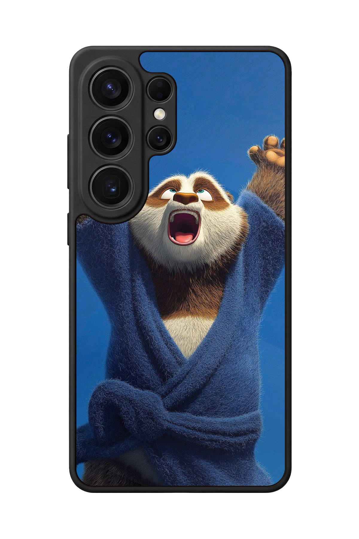 Samsung Galaxy S26 Ultra Uyumlu Kung Fu Panda Tasarımlı Glossy Premium Kılıf