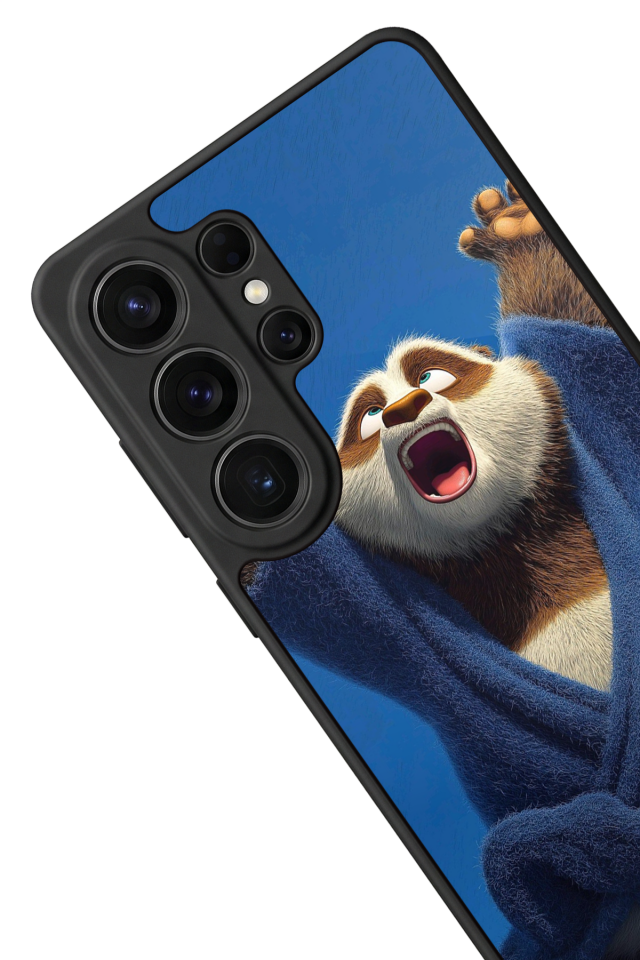 Samsung Galaxy S26 Ultra Uyumlu Kung Fu Panda Tasarımlı Glossy Premium Kılıf