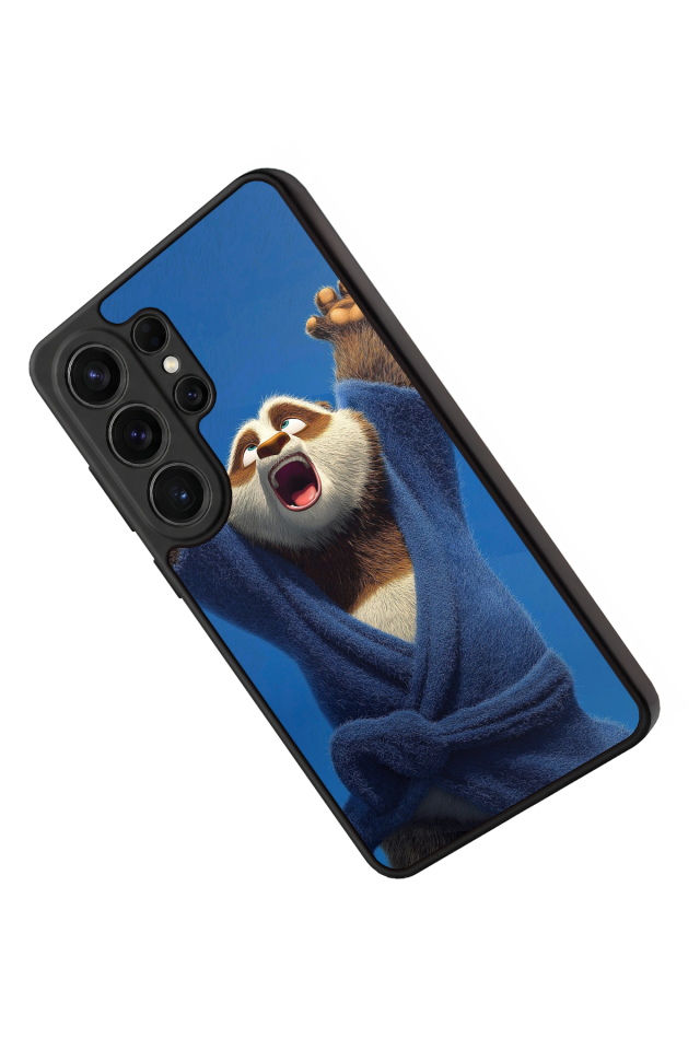 Samsung Galaxy S26 Ultra Uyumlu Kung Fu Panda Tasarımlı Glossy Premium Kılıf