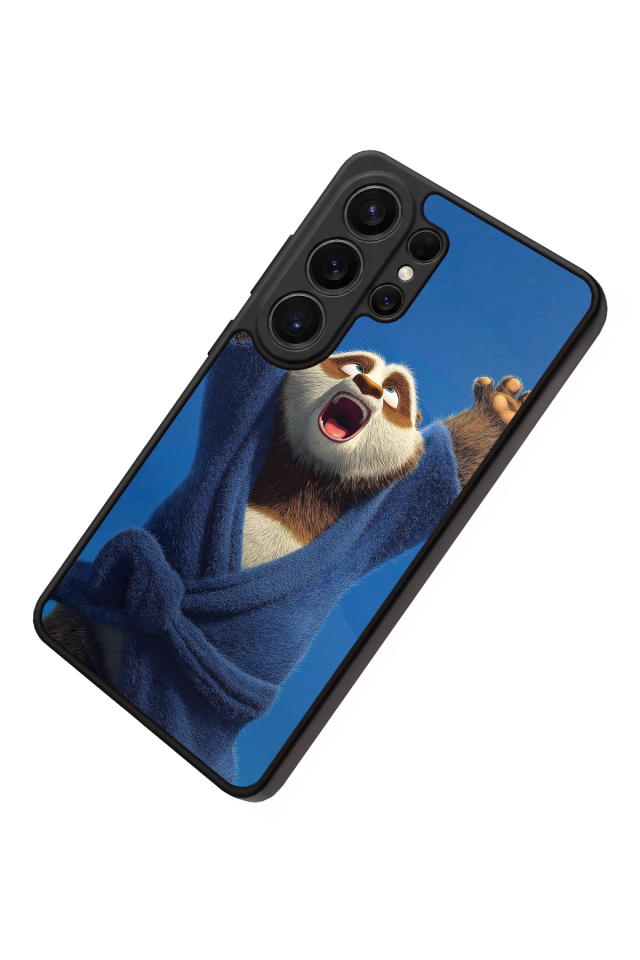 Samsung Galaxy S26 Ultra Uyumlu Kung Fu Panda Tasarımlı Glossy Premium Kılıf