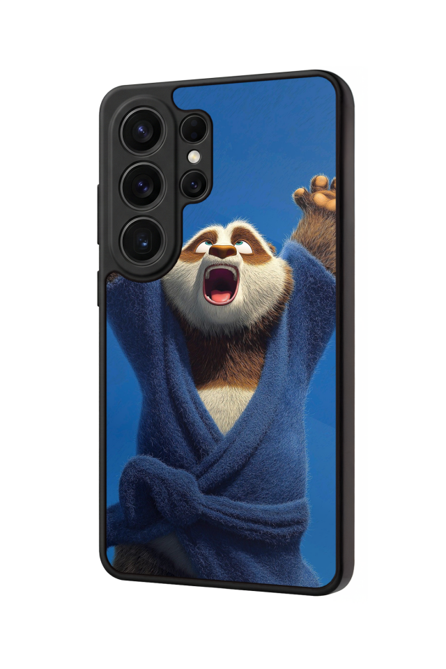 Samsung Galaxy S26 Ultra Uyumlu Kung Fu Panda Tasarımlı Glossy Premium Kılıf