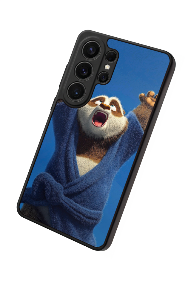 Samsung Galaxy S26 Ultra Uyumlu Kung Fu Panda Tasarımlı Glossy Premium Kılıf