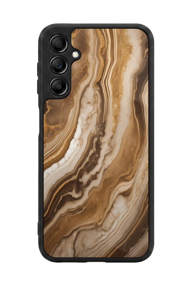 Samsung Galaxy A14 Uyumlu Mermer Marble Tasarımlı Glossy Premium Kılıf