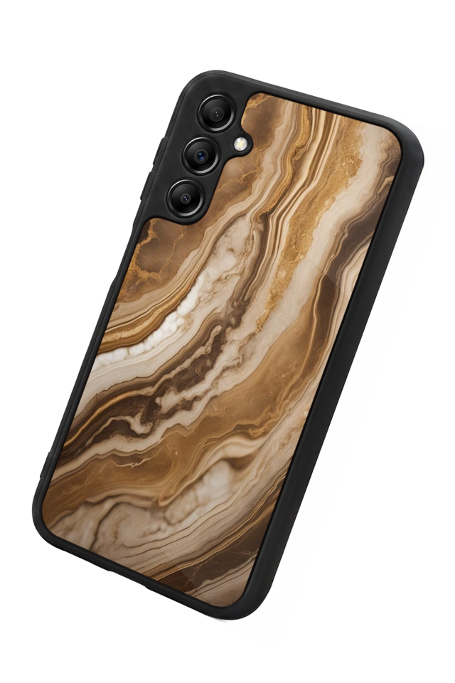 Samsung Galaxy A14 Uyumlu Mermer Marble Tasarımlı Glossy Premium Kılıf