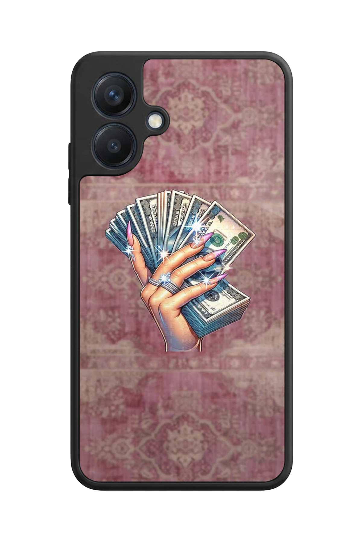 Samsung Galaxy A07 Uyumlu Money Para Tasarımlı Glossy Premium Kılıf