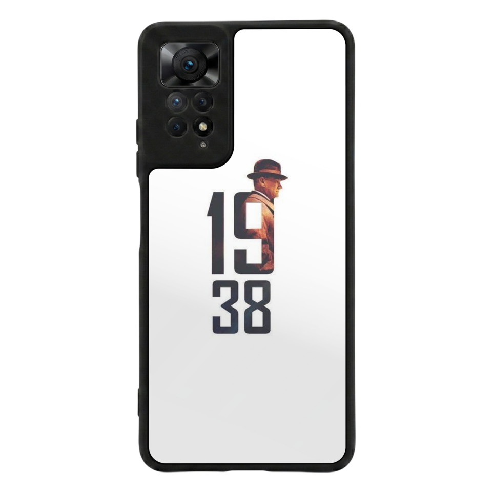 Xiaomi Redmi Note 12 Pro Uyumlu Mustafa Kemal Ataturk Tasarımlı Glossy Premium Kılıf