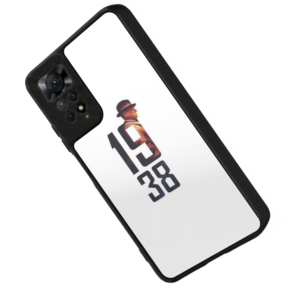 Xiaomi Redmi Note 12 Pro Uyumlu Mustafa Kemal Ataturk Tasarımlı Glossy Premium Kılıf