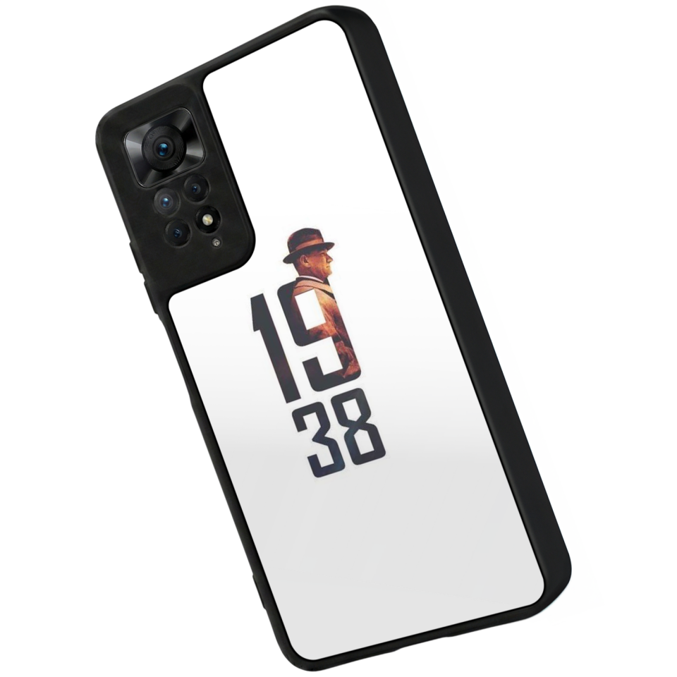Xiaomi Redmi Note 12 Pro Uyumlu Mustafa Kemal Ataturk Tasarımlı Glossy Premium Kılıf