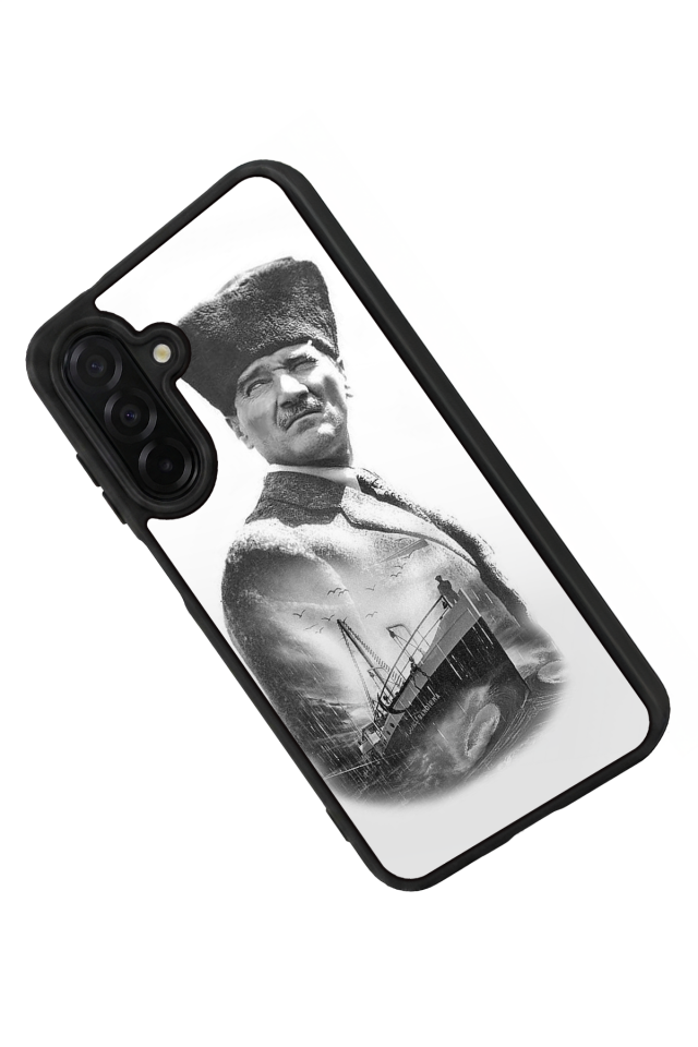 Samsung Galaxy A26 Uyumlu Mustafa Kemal Ataturk Tasarımlı Glossy Premium Kılıf