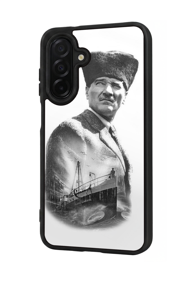 Samsung Galaxy A26 Uyumlu Mustafa Kemal Ataturk Tasarımlı Glossy Premium Kılıf