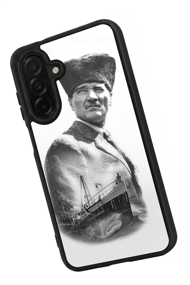 Samsung Galaxy A26 Uyumlu Mustafa Kemal Ataturk Tasarımlı Glossy Premium Kılıf