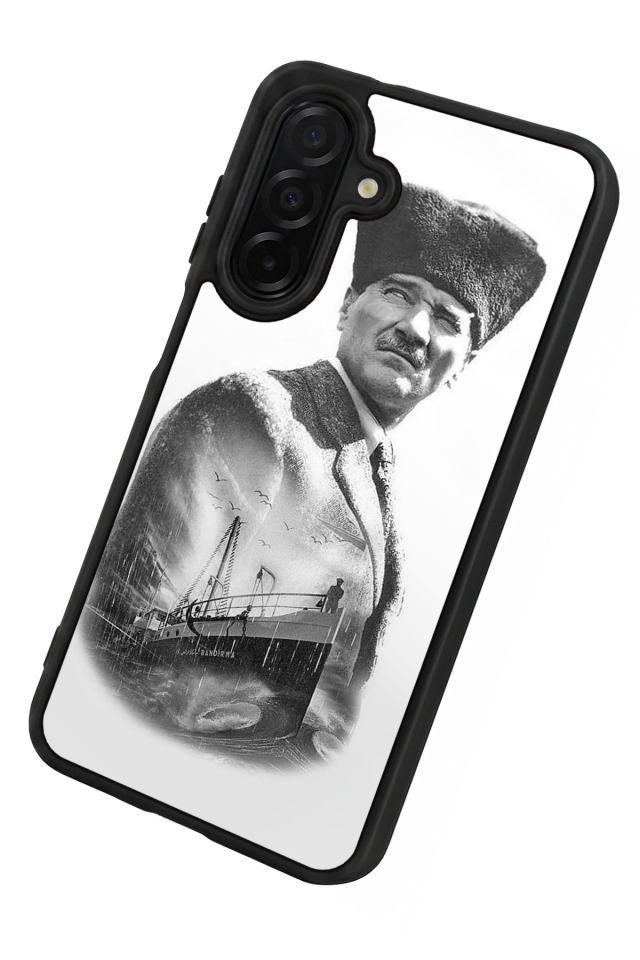Samsung Galaxy A26 Uyumlu Mustafa Kemal Ataturk Tasarımlı Glossy Premium Kılıf