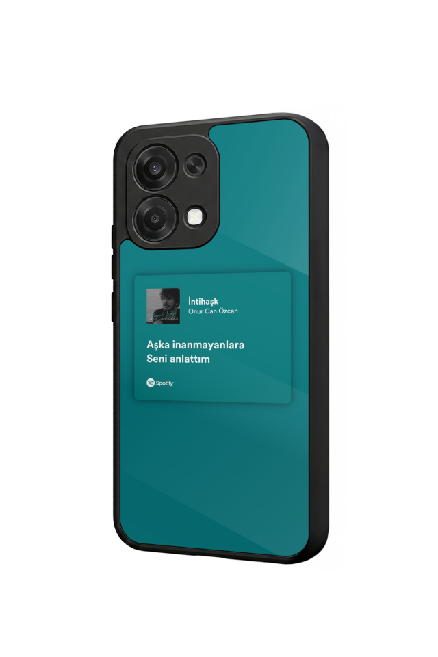 Oppo A6 Pro Uyumlu Sarki Sozleri Tasarımlı Glossy Premium Kılıf