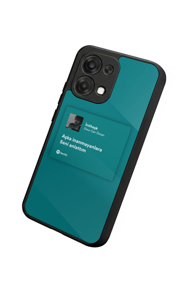 Oppo A6 Pro Uyumlu Sarki Sozleri Tasarımlı Glossy Premium Kılıf
