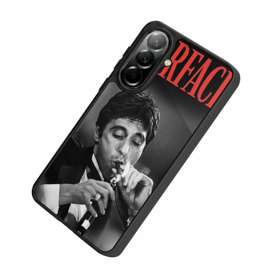 Samsung Galaxy A57 Uyumlu Scarface Tasarımlı Glossy Premium Kılıf