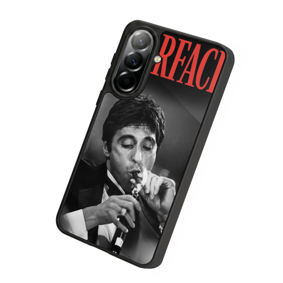 Samsung Galaxy A57 Uyumlu Scarface Tasarımlı Glossy Premium Kılıf