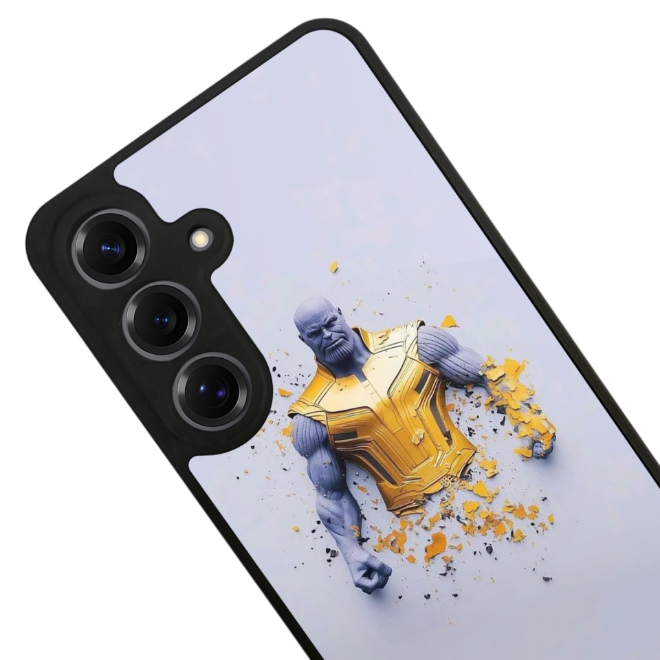 Samsung Galaxy S25 Uyumlu Thanos Tasarımlı Glossy Premium Kılıf