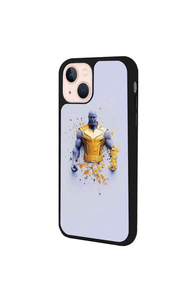 iPhone 13/14 Uyumlu Thanos Tasarımlı Glossy Premium Kılıf