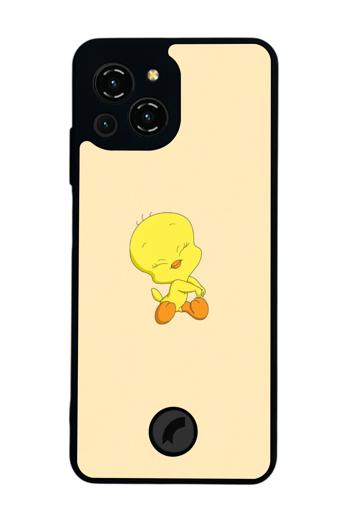 Reeder S23 Pro Max Uyumlu tweety Tasarımlı Glossy Premium Kılıf