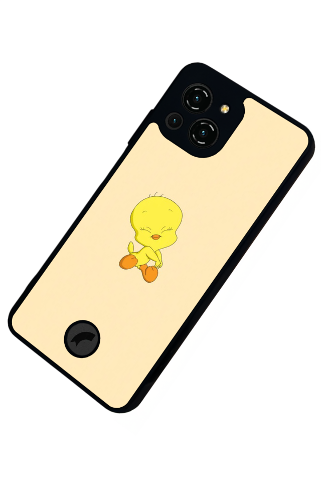 Reeder S23 Pro Max Uyumlu tweety Tasarımlı Glossy Premium Kılıf