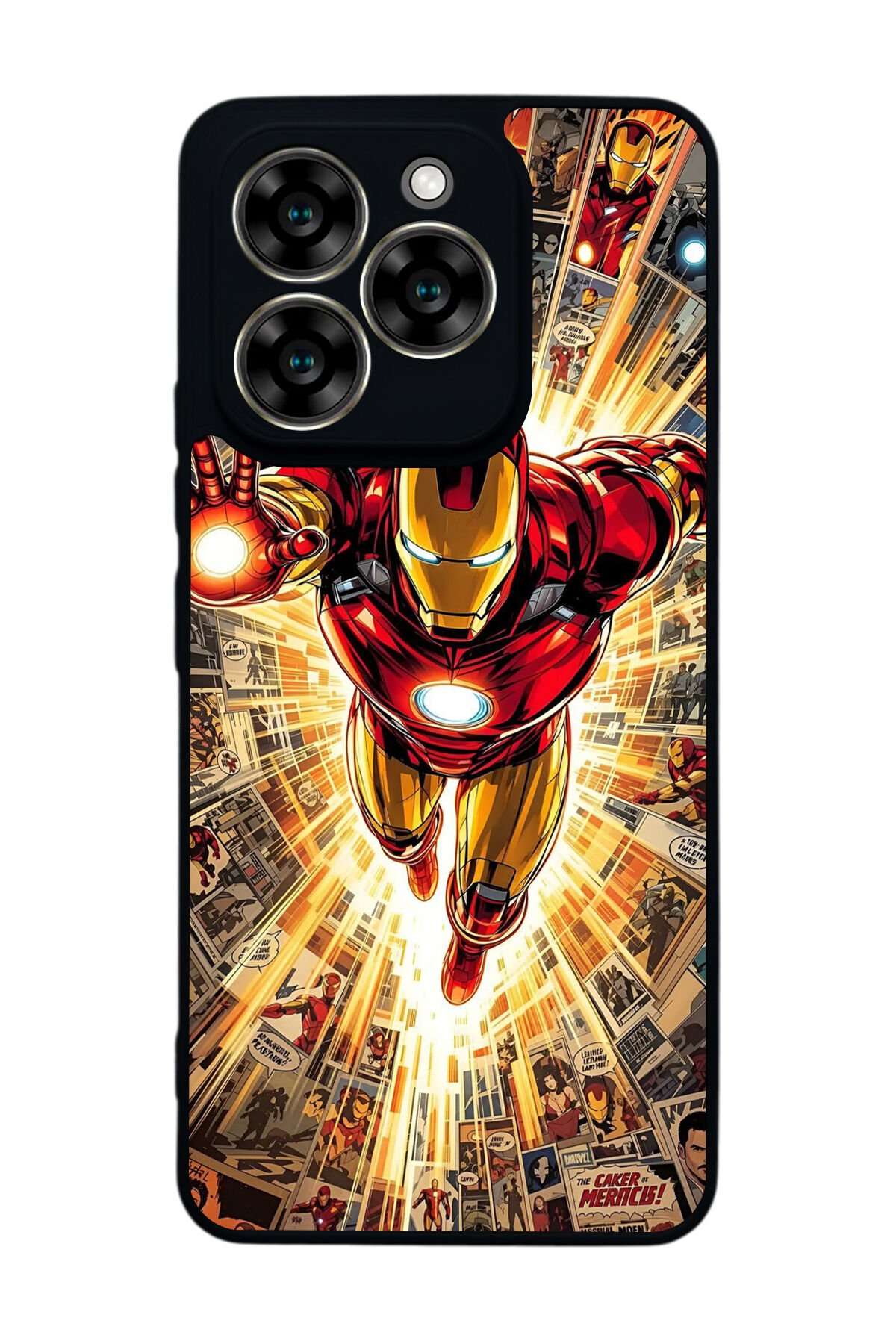 Reeder S919 Uyumlu Iron Man ( Demir Adam ) Tasarımlı Glossy Premium Kılıf
