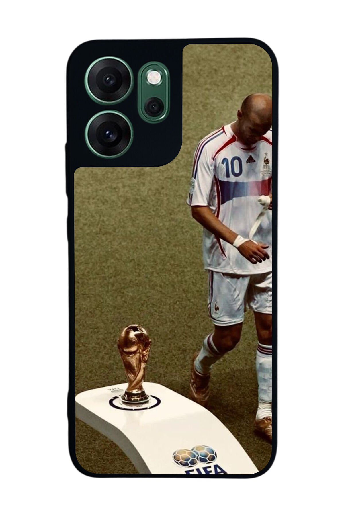 Oppo Reno 14F Uyumlu Zidane Tasarımlı Glossy Premium Kılıf
