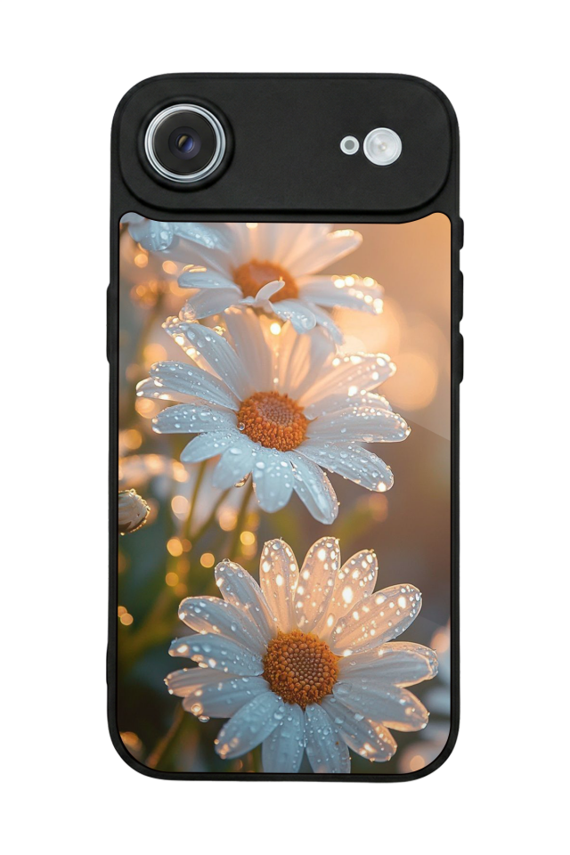 iPhone 17 Air Uyumlu Cicek Tasarımlı Glossy Premium Kılıf