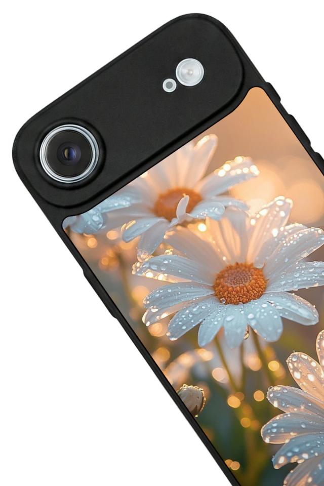iPhone 17 Air Uyumlu Cicek Tasarımlı Glossy Premium Kılıf