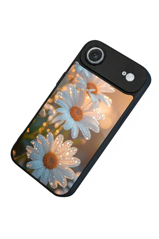 iPhone 17 Air Uyumlu Cicek Tasarımlı Glossy Premium Kılıf